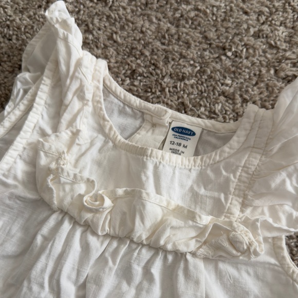 Old Navy Toddler baby Girls toddler girls Short Sleeve Blouse shirt 12-18 months - Picture 4 of 5